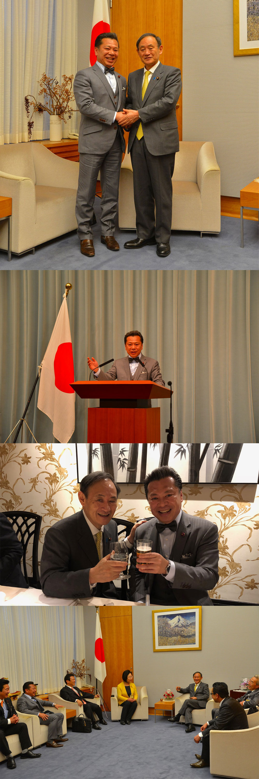 菅官房長官と意見交換会